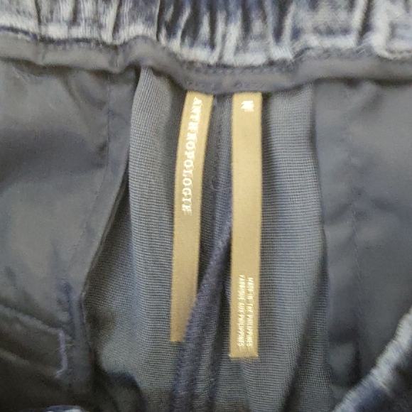 Anthropologie Midnight Velvet Trousers - Picture 3 of 4